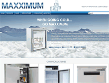 Tablet Screenshot of maxximumfoodservice.com